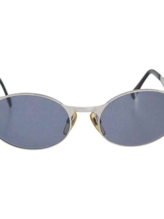 CHANEL Sunglasses metal Silver 06926 45002 CC Auth BA11300